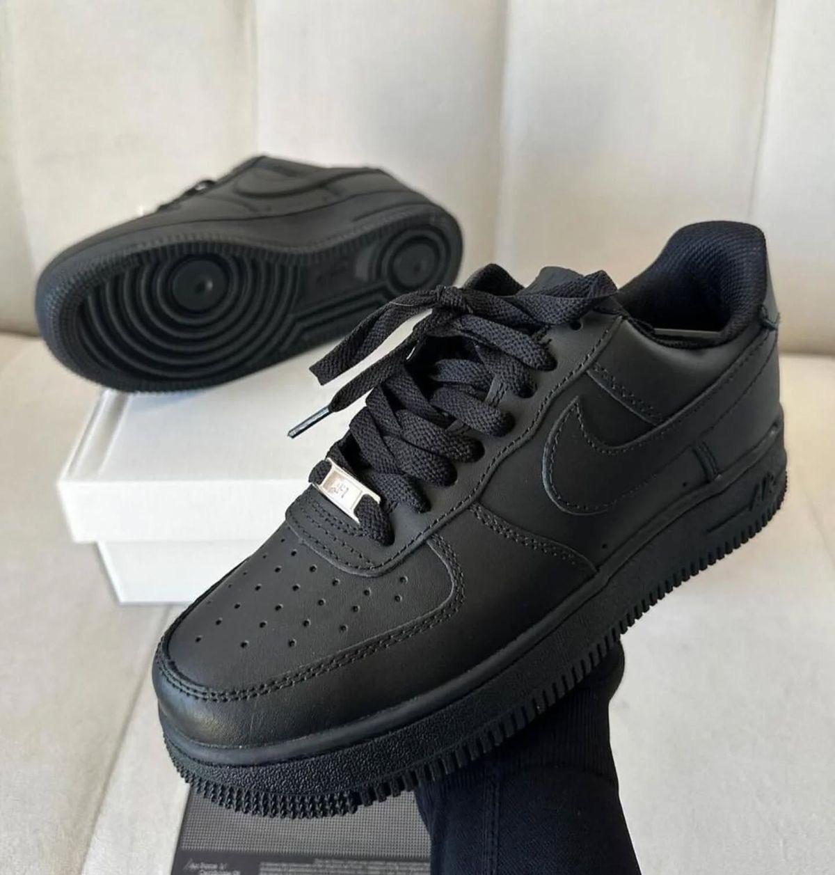 Nike Air Force 1 '07 Triple Black – Timeless Streetwear Essential
