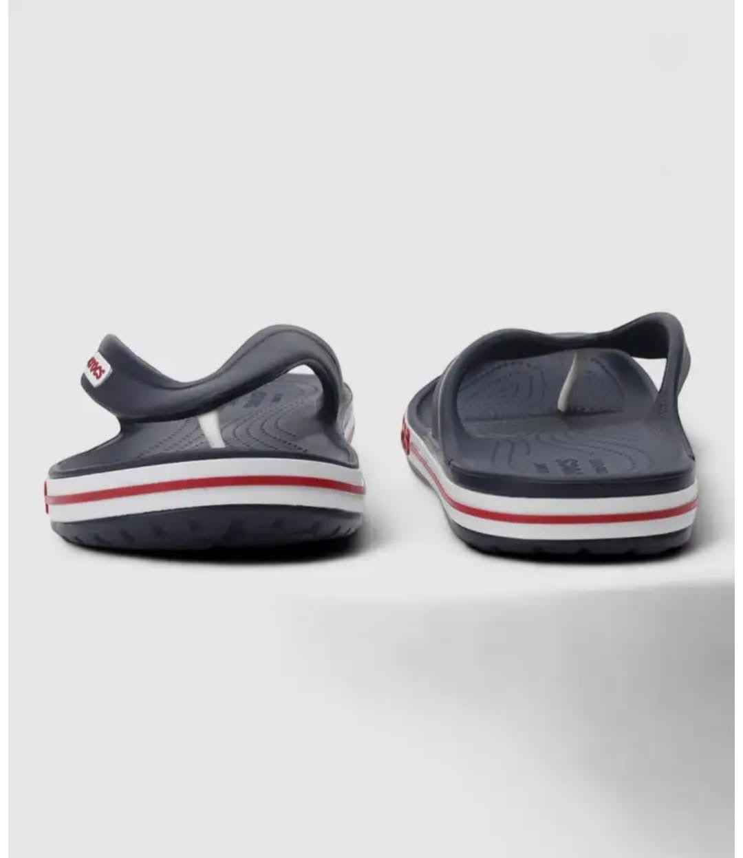 Crocs Men’s Navy Blue Comfort Flip-Flops