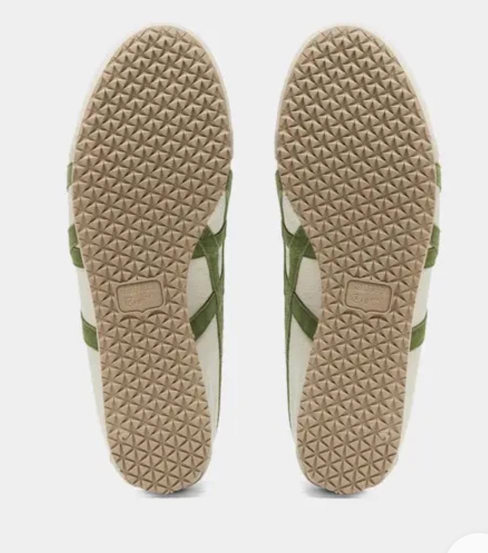 Onitsuka Tiger Mexico 66 – Cream & Olive Green Vintage Sneaker