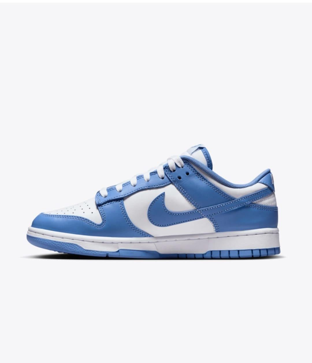Nike sneakers blue and white