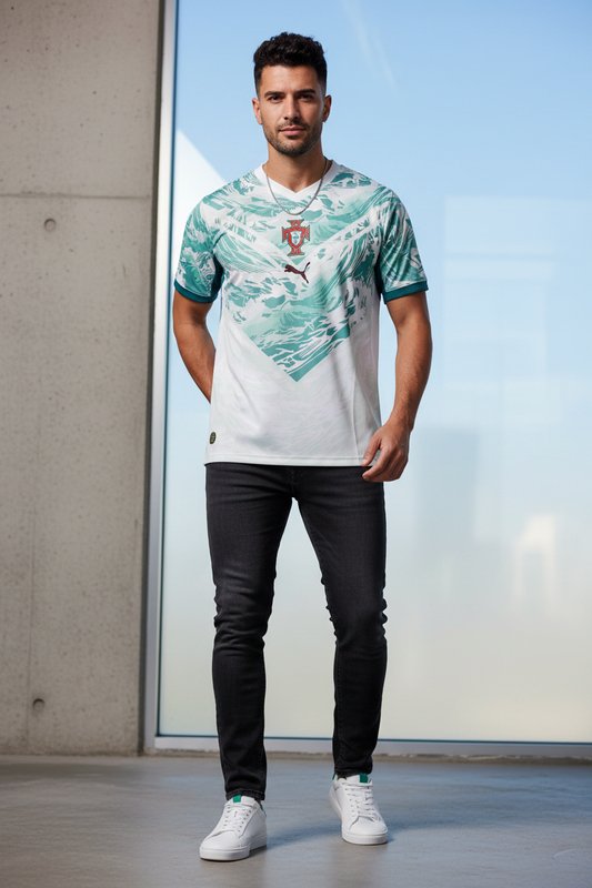 Portugal Away Jersey – Urban lifestyle front view
