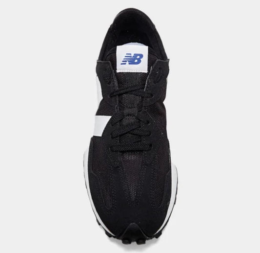 New Balance 327 – Black & White Retro Runner