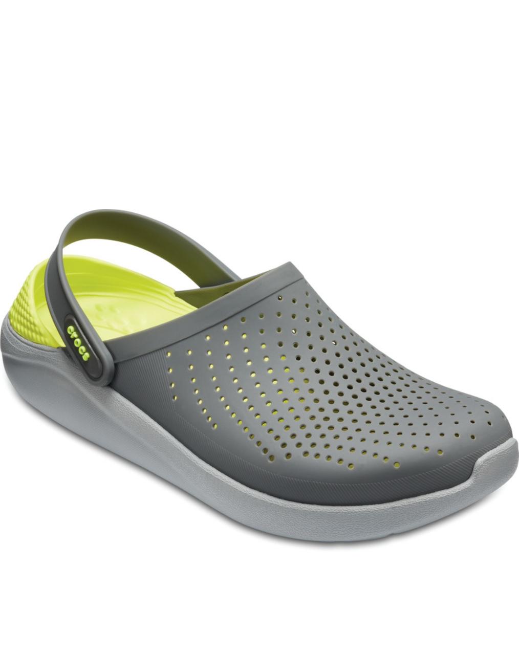 LiteRide™ 360 Clog – Grey & Volt Green | Performance Comfort Redefined