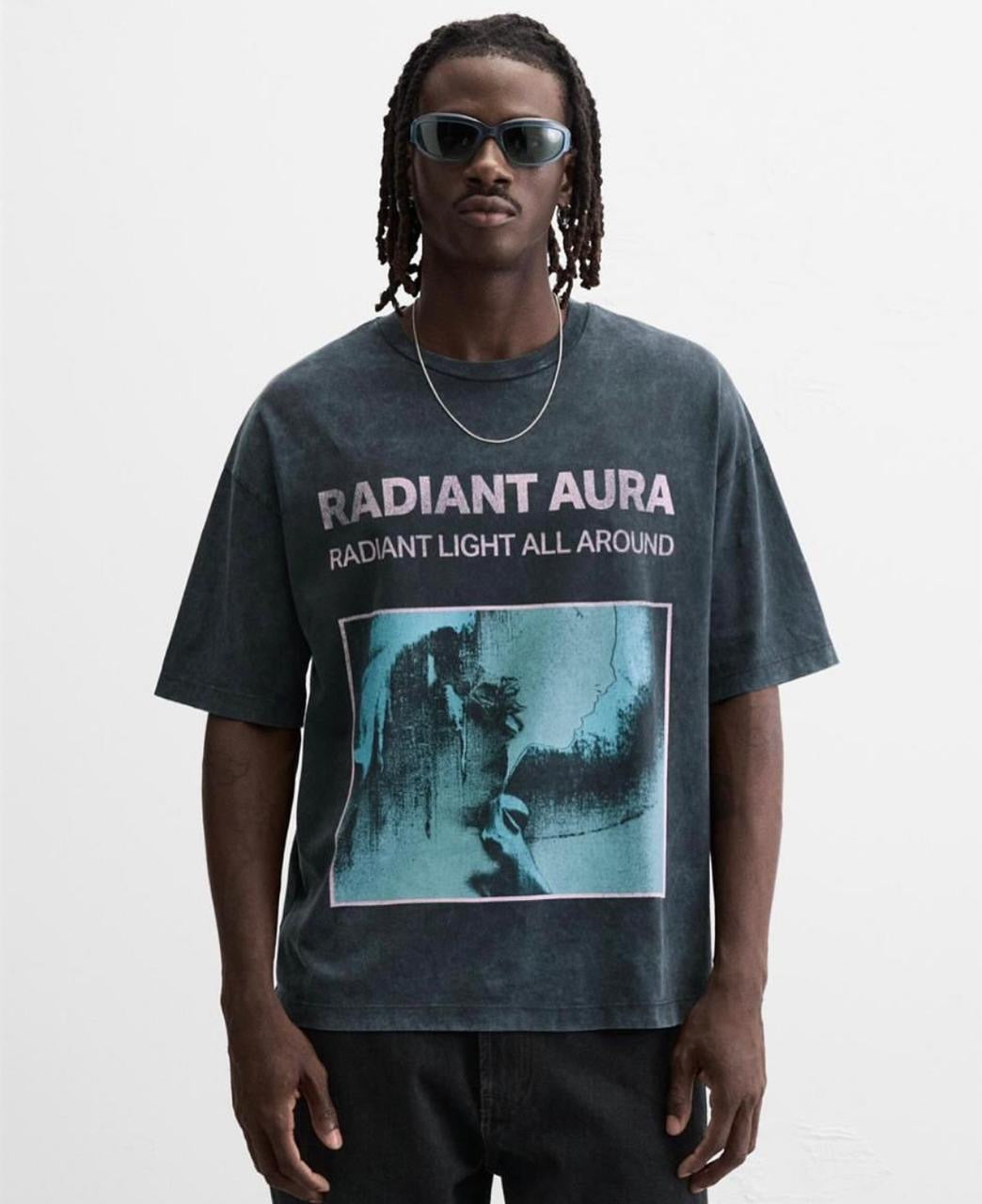 Zara drop shoulder tshirts (store article)