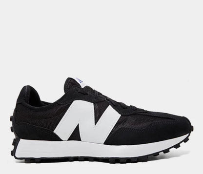 New Balance 327 – Black & White Retro Runner