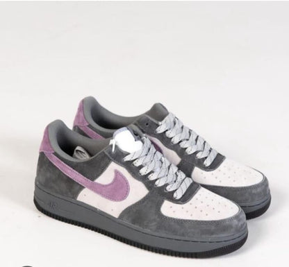 Nike Air Force 1 ‘Shadow Smoke’ – Violet & Charcoal Suede