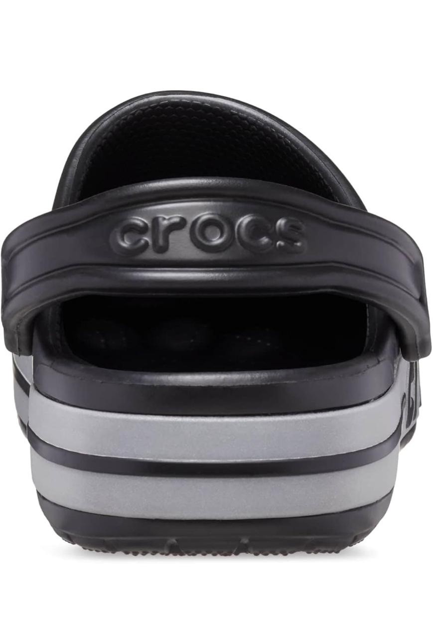 Classic Crocs BAE Platform Clogs – Bold Comfort in Black & Grey