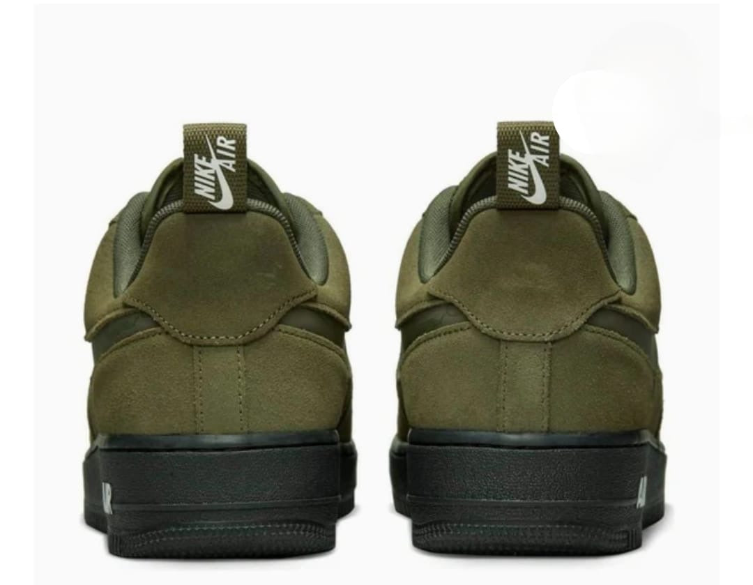 Nike Air Force 1 '07 LV8 - Olive Suede & Black Sole