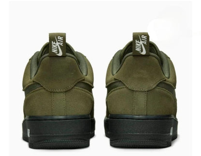 Nike Air Force 1 '07 LV8 - Olive Suede & Black Sole