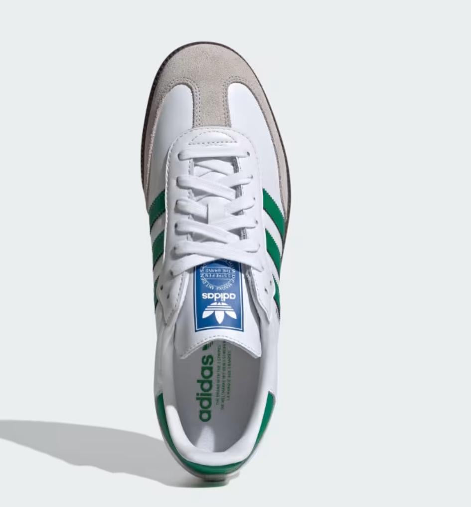 Adidas Samba OG – White & Green | A Heritage Icon with a Fresh Pop