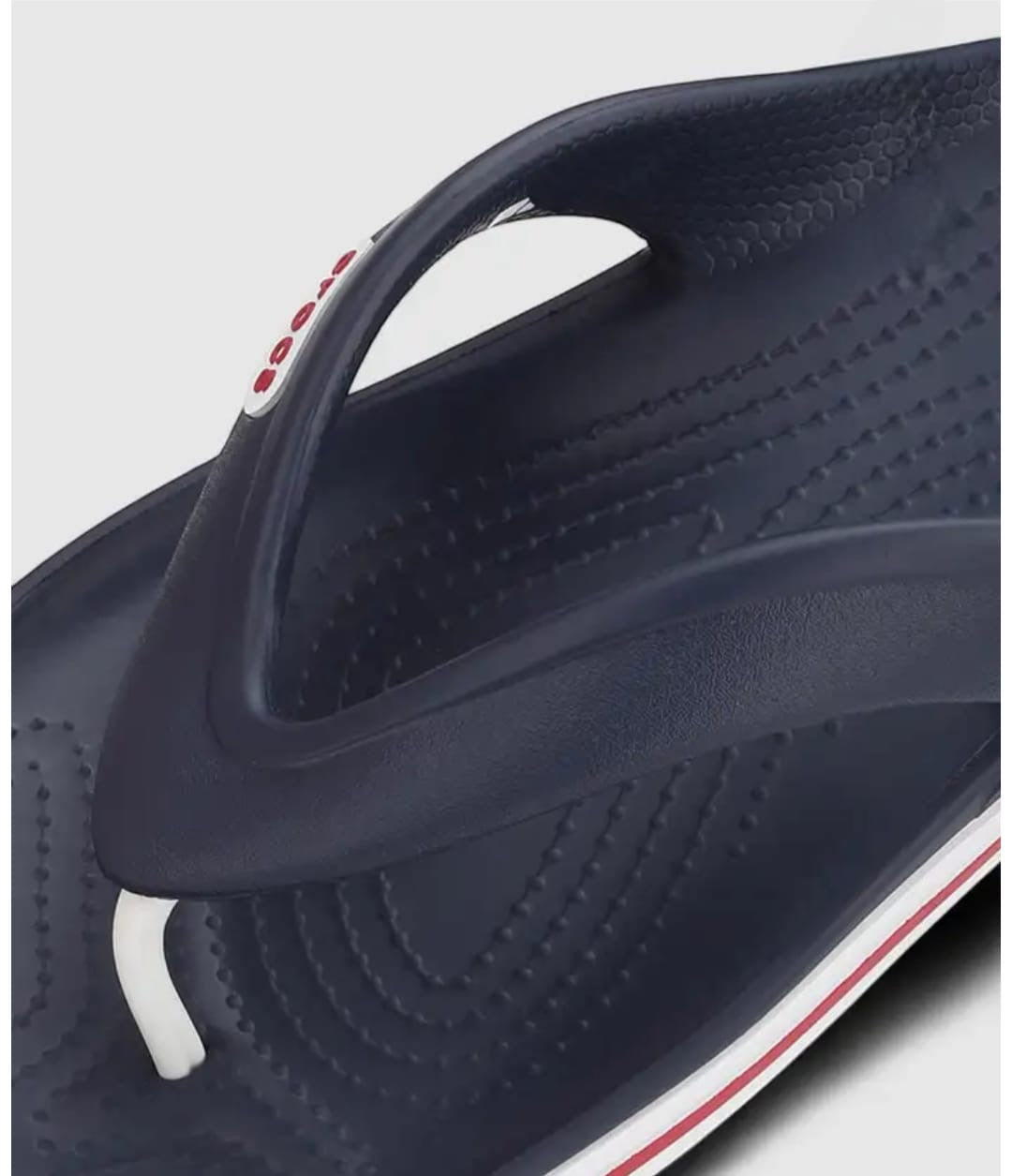 Crocs Men’s Navy Blue Comfort Flip-Flops