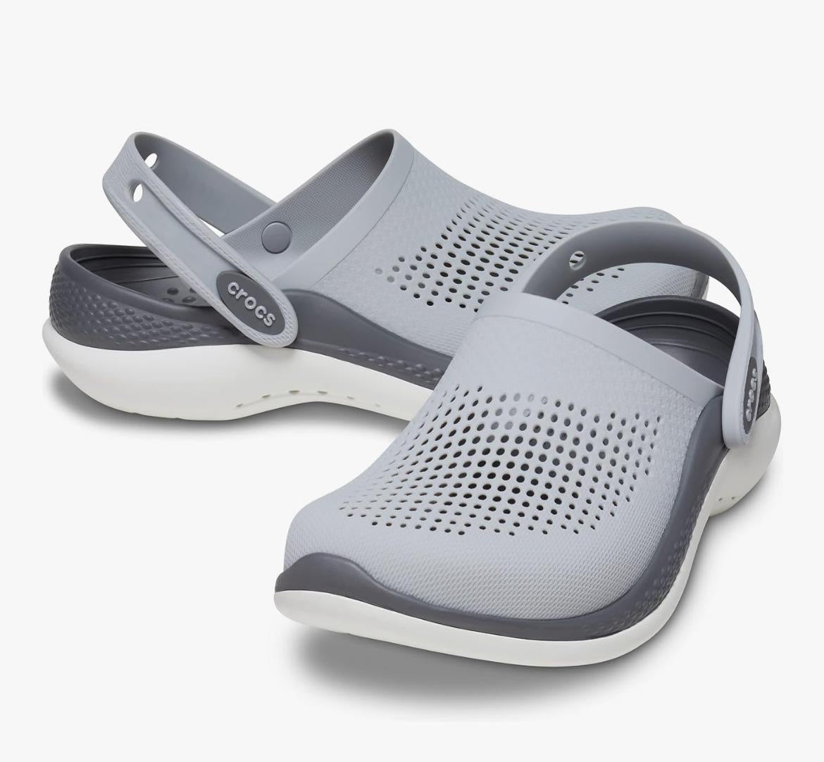 LiteRide™ Grey Clog by Crocs – Comfort Meets Modern Style