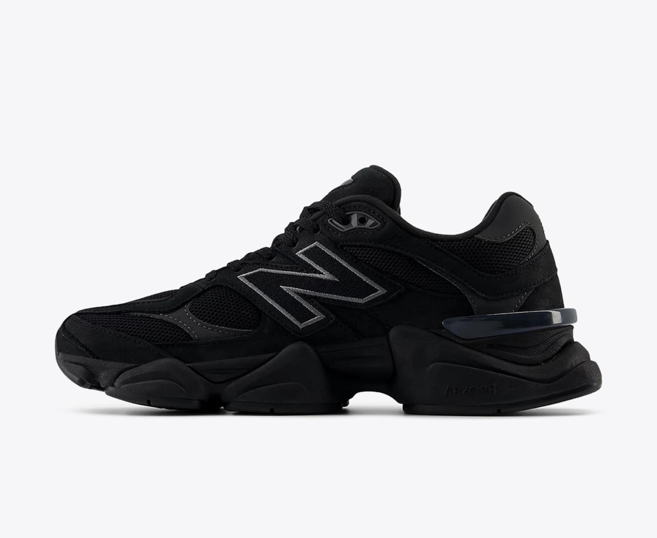 New Balance 9060 Triple Black – Modern Comfort Meets Classic Style