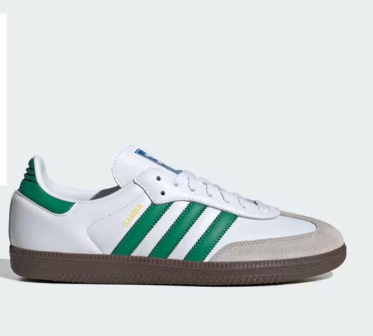 Adidas Samba OG – White & Green | A Heritage Icon with a Fresh Pop
