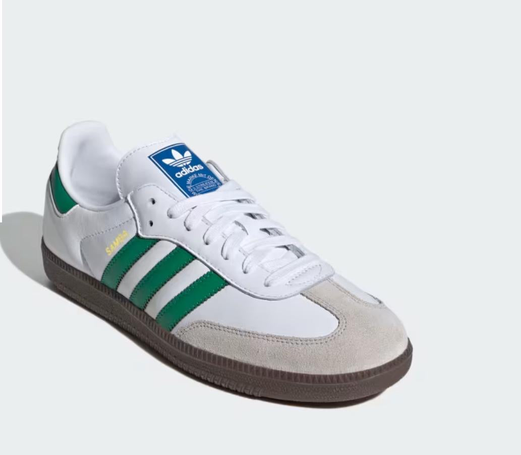 Adidas Samba OG – White & Green | A Heritage Icon with a Fresh Pop
