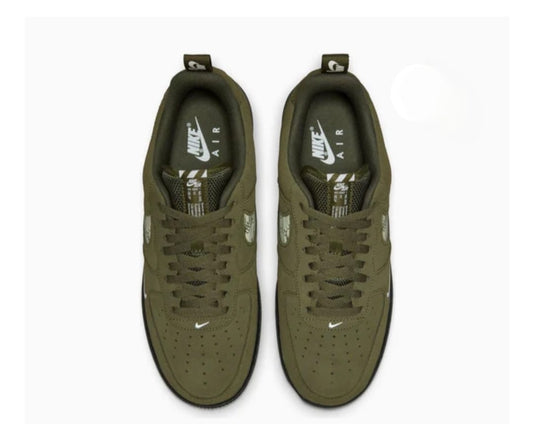 Nike Air Force 1 '07 LV8 - Olive Suede & Black Sole