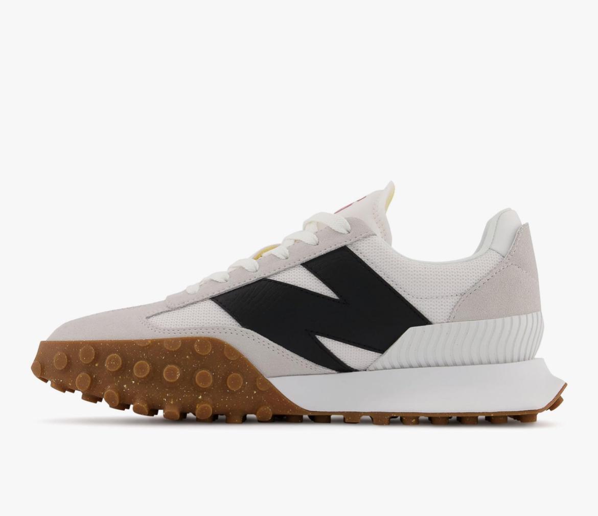 New Balance XC72 Sneakers – White/Black with Gum Sole
