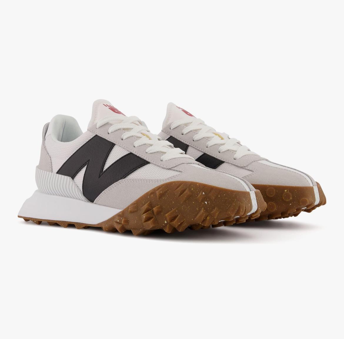 New Balance XC72 Sneakers – White/Black with Gum Sole