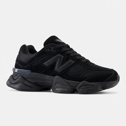 All-Black Chunky Sneakers - Premium Athletic Footwear
