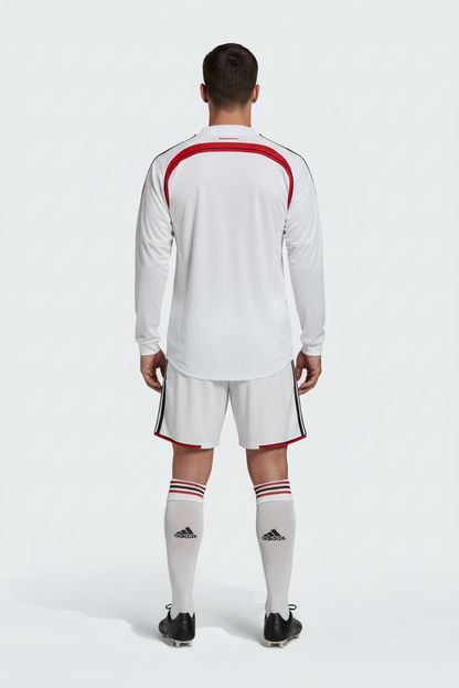 AC Milan Retro Jersey – Back view studio