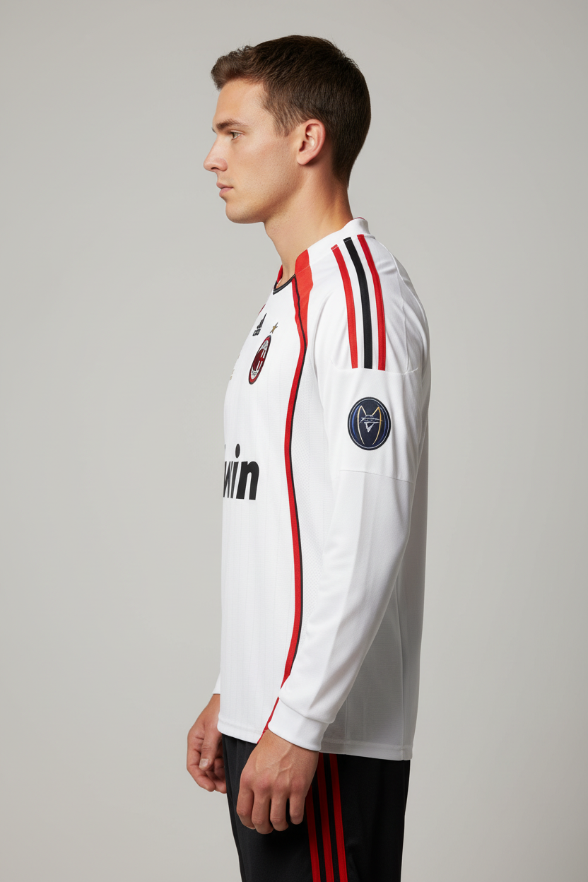 AC Milan Retro Jersey – Side profile