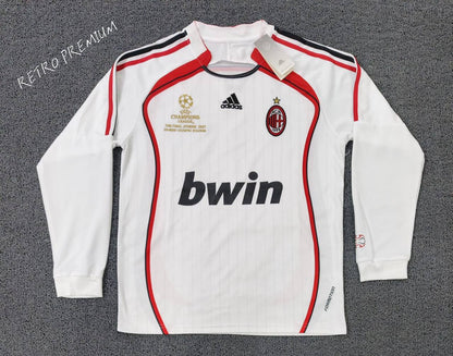 AC Milan Retro Premium Away Long Sleeve Jersey